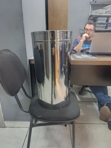 Duto inox para coifa 