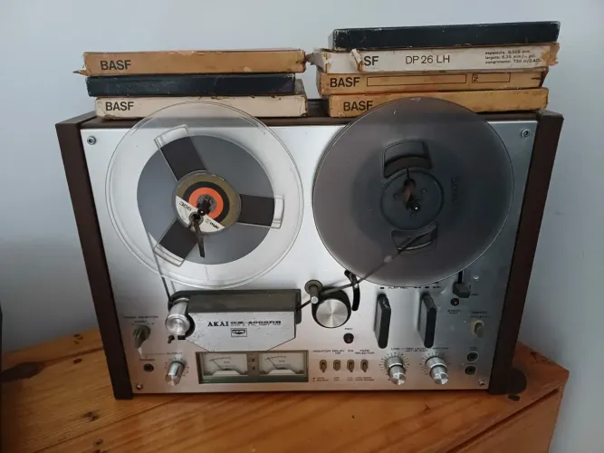 Gravador de rolo AKAI GX4000 DB