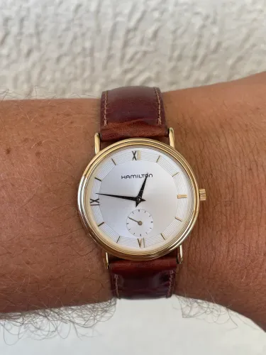 Relógio Hamilton Vintage - Edição Registrada - Clássico Elegante