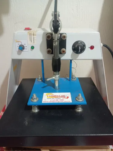 Prensa Térmica Compacta Print 35x35 Sublimação Transfer