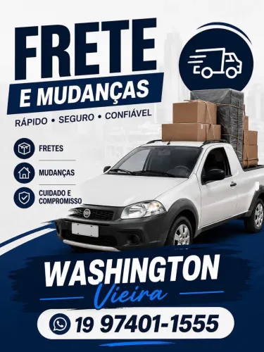 Pequenos fretes ,mudanças e entregas !