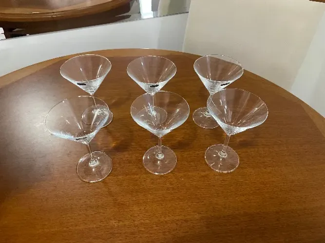 Jogo de Taças para martini Bohemia 6 peças Camicado