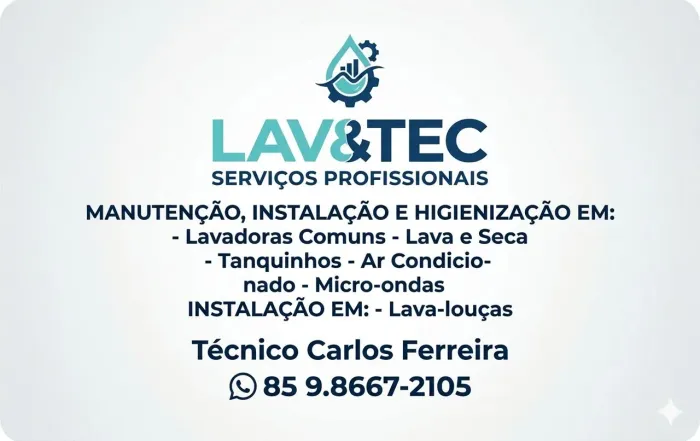 Ar condicionado micro-ondas lavadoras 