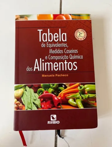 Tabela de Equivalentes, Medidas Caseiras e Composição Química dos Alimentos 2ª Edição