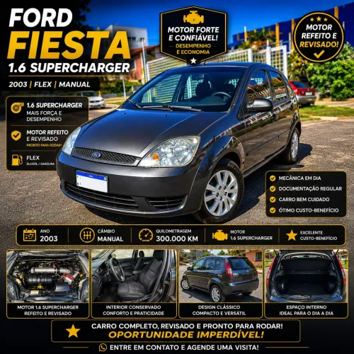 Ford Fiesta Supercharger 1.0 8V 95cv 5P 2003