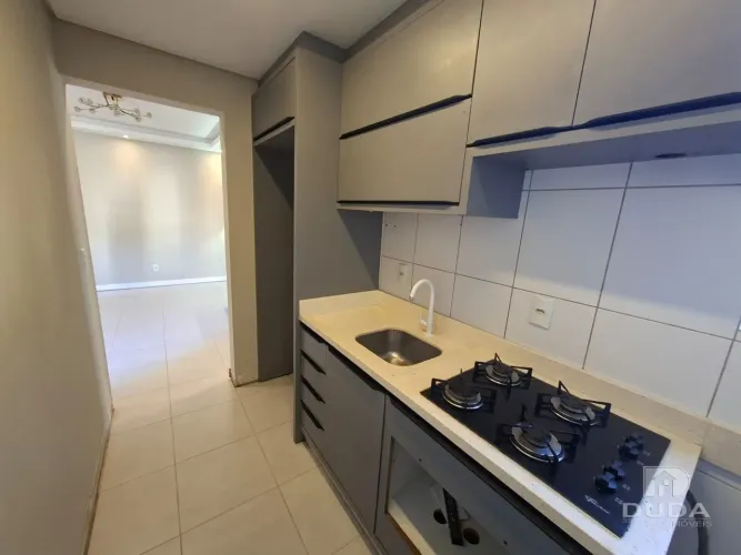 Apartamento 2 quartos semi mobiliado, Forquilhas