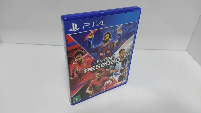 Jogo físico eFootball PES 2020 para PlayStation 4.