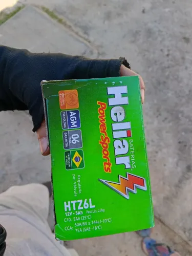 Vendo bateria HELIAR, ZERA.