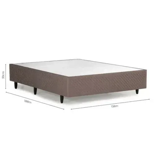 VENDO POR:430,00 REAIS ESSE BOX PARA CAMA DE CASAL, REGENCE HERVAL.