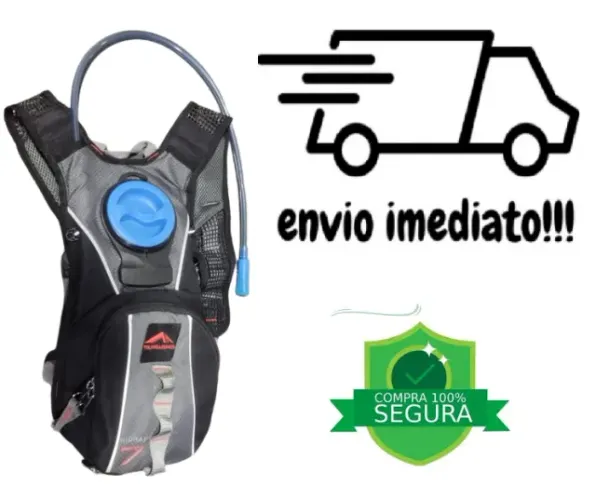 Mochila de Hidratação Trilhas & Rumos Hidrat 7 C/ Compartimento (Leia) V/T