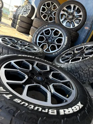 rodas da ranger 20 com pneu xbri também tem diamond 20 e 18