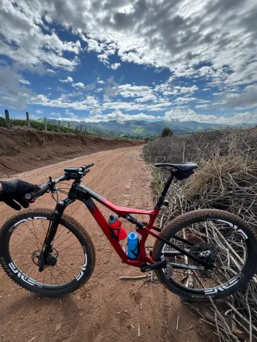 Cannondale Scalpel carbon 3 com upgrades tamanho 17