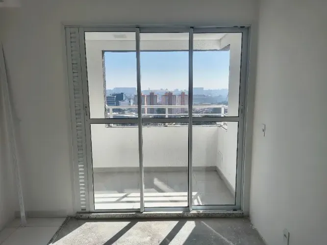 Porta balcão folha tripla