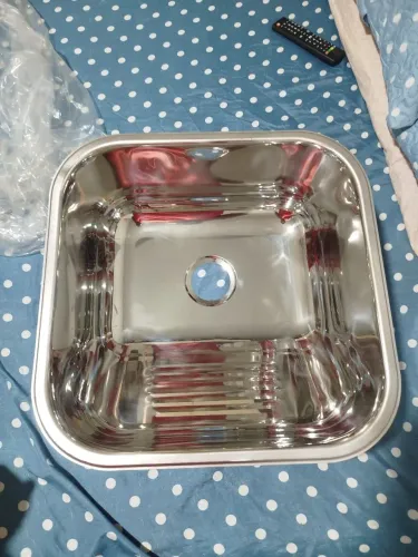 Cuba tanque inox 40x40cm Nova