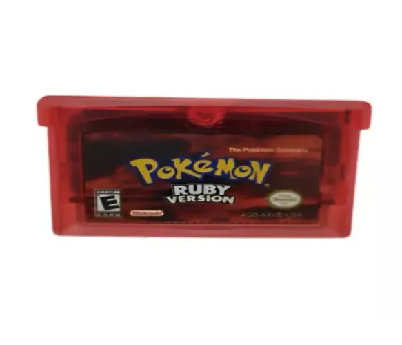 Cartucho Pokémon Ruby Version Gba - Novo Similar