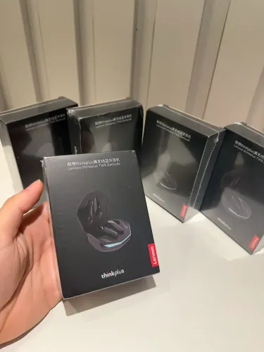 Fone Lenovo GM2 Pro Bluetooth - Som Potente e Baixa Latência! (Novo - LACRADO)