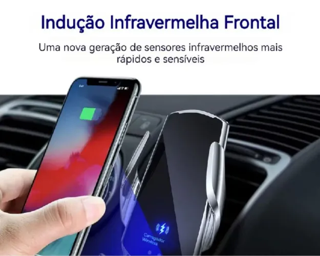 Suporte Para Carro Por Indução De Carregamento Sem Fio