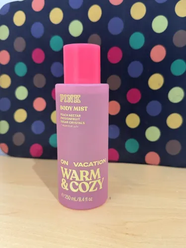 Body Splash Warm & Cozy On Vacation - Victorias Secret Pink