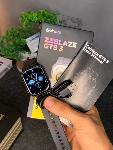 Zeblaze Watch SmartWatch Gts 3 - monitoramento de saúde, confortável e bonito 