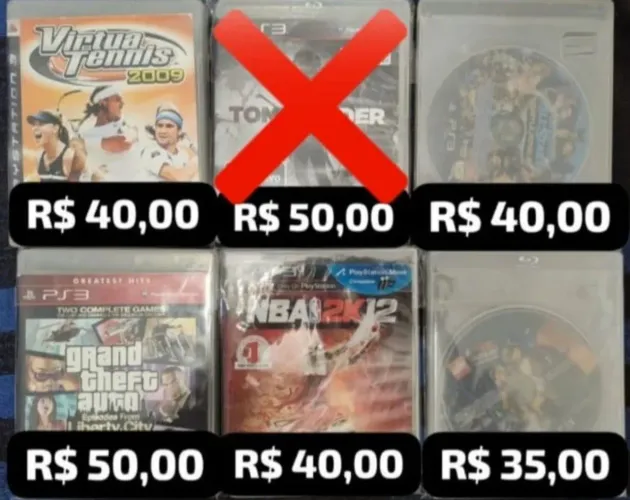 JOGOS PS3 - FAÇO OLX PAY