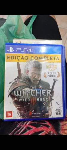 THE WITCHER PS4 EDIÇÃO COMPLETA 
