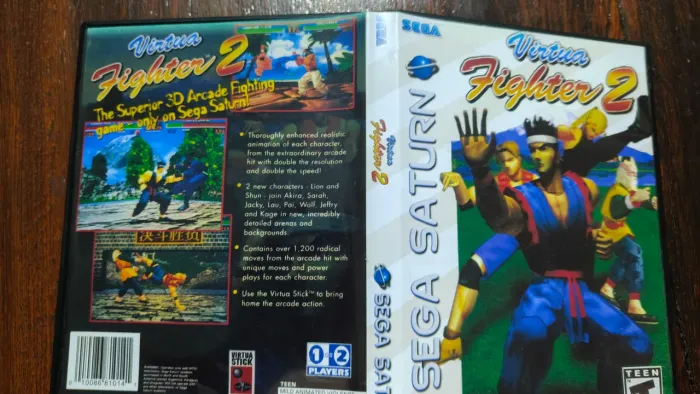 Virtual Fighter 2 Sega Saturn