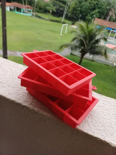 Forma de gelo de silicone