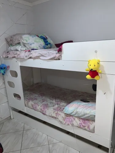 Beliche com cama auxiliar