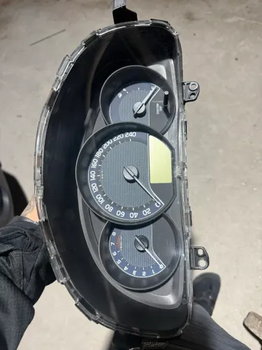 Painel de instrumentos do corolla