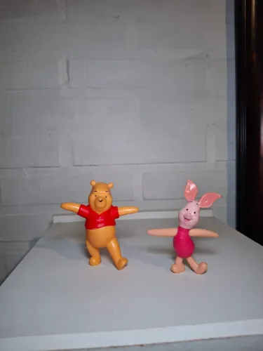Bonecos Disney Pooh e Leitão Mc Donalds-valor unitário