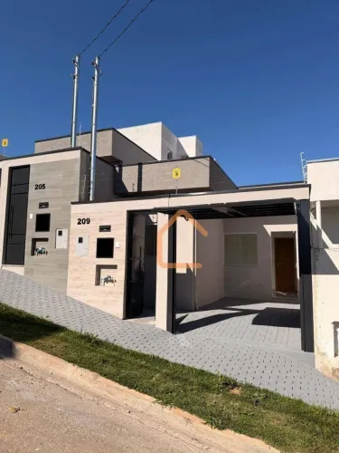 Casa com 3 dormitórios à venda, 70 m² por R$ 350.000 - Parque Real - Pouso Alegre/MG