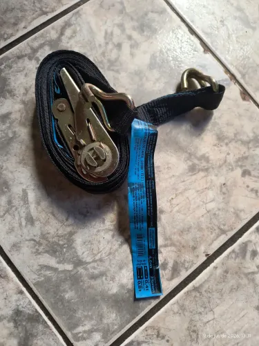 CINTA COM CATRACA PARA AMARRAÇÃO DE CARGA