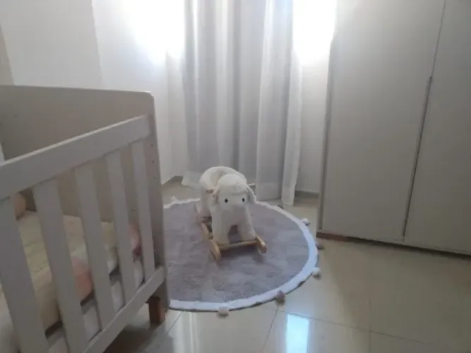 Guarda Roupa, Berço/Cama Bege Infantil