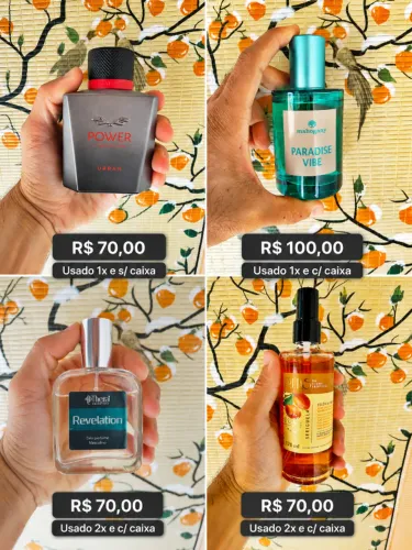 Brechó Perfumes (preço nas fotos)