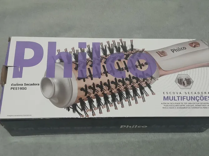Escova secadora Philco nova.