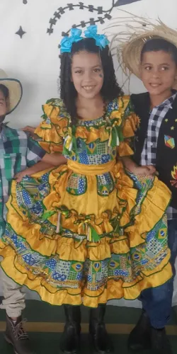 Vendo o vestido usado apenas uma vez