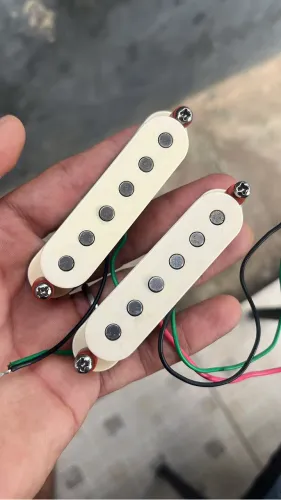 Captadores Fender Noiseless Snc Stratocaster Ponte E Meio