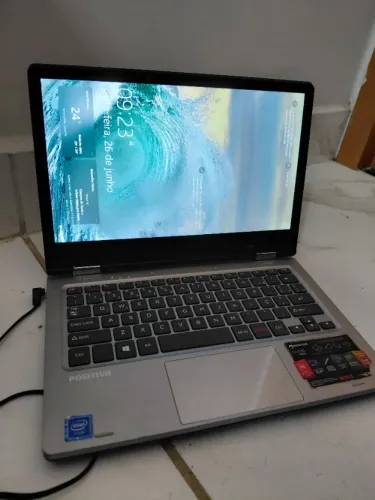 Notebook 2 em 1 Positivo Duo Q464C - 4GB RAM / 64GB - Tela Touch 11.6" (Usado)