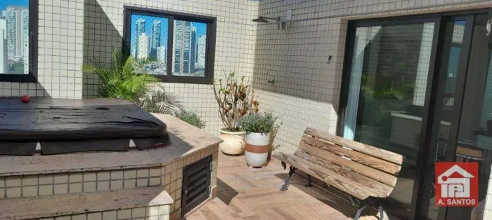 Cobertura Tatuapé - Apartamento com 3 dormitórios para alugar, 200 m² por R$ 8.000/mês - S