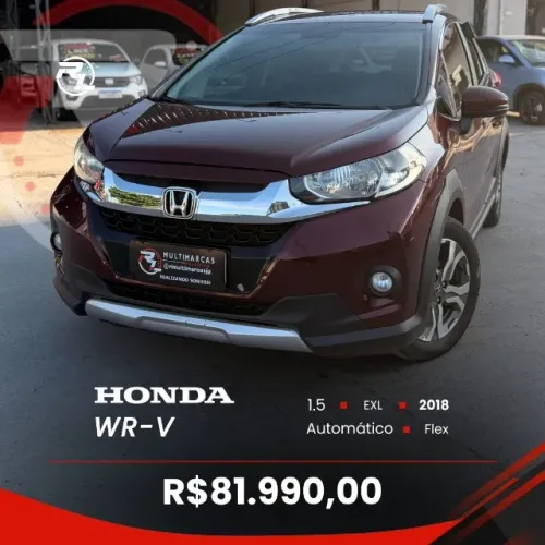 Honda WR-V EXL 1.5 Flexone 16V 5P Aut. 2018