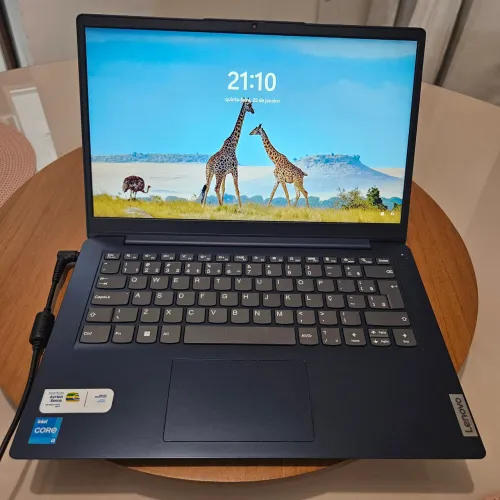 Notebook Lenovo Ideapad 1 Intel i3-1215U 8GB 256GB Tela 14 HD + NF e Garantia
