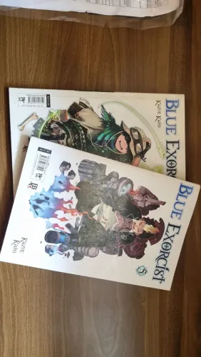 Mangás Blue Exorcist - vol. 5 e 16