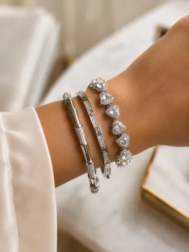 Bracelete ,pulseira Trio inspiração Virgínia