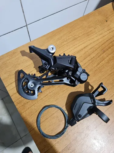 Shimano Deore M6200 Câmbio e Passador