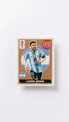 (MESSI BRONZE) Figurinha da copa 2026
