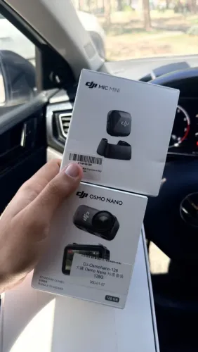 Osmo nano com microfone