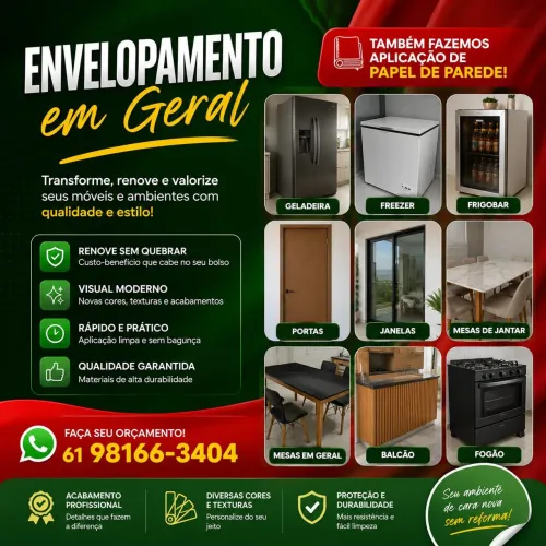Envelopamento em geral
