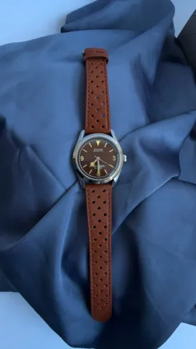 Relógio Suíço Nivada Grenchen Super Antarctic 3.6.9 Tropical 38mm - Impecável