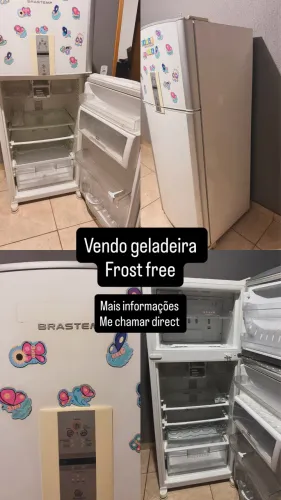 GELADEIRA FROST FREE BRASTEMP