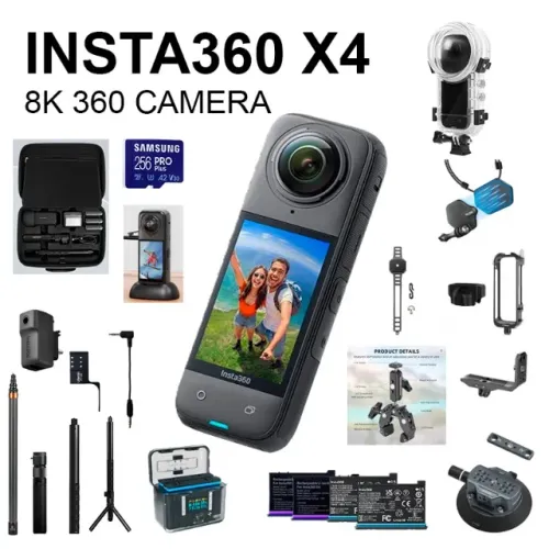 Vendo Insta360 X4 + Acessórios | Super Completa